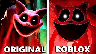 Poppy Playtime Chapter 3  ORIGINAL VS ROBLOX VERSION Comparison Showcase [upl. by Livvi]