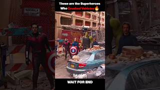 🔥These are the Superheroes Who Crushed Vehicles  Ft Rapture [upl. by Lindly]