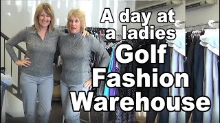 A day at a ladies golf fashion warehouse Birdee Sport [upl. by Daisey]