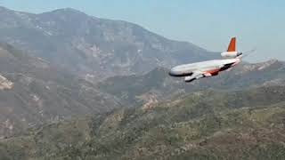 Tanker 912 drop Soberanes Fire [upl. by Jacklyn]