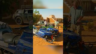 Clarkson attached snowmobiles to a car🤯😱grandtour topgear car [upl. by Lyndsie]