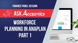 Workforce Planning Techniques in Anaplan  Strategic Initiatives and Top Down Planning  Accelytics [upl. by Peisch194]