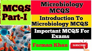 Microbiology MCQS in UrduHindi  Introduction To Microbiology MCQS PartI  Microbiology By Farman [upl. by Rozina]