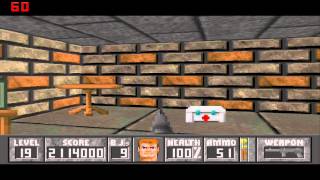 Wolfenstein 3D Spear End Of Destiny  Level 19 [upl. by Katt]