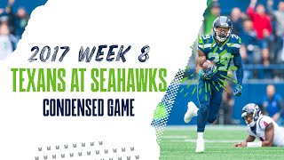 2017 Week 8 Texans at Seahawks  Condensed Game [upl. by Stafford658]