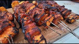 Tacos al Pastor en el Asador  Terraza Parrillera [upl. by Ahsinauq]