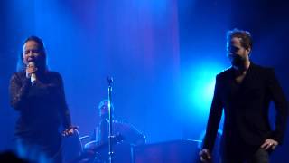 Alfie Boe amp Emilia Mitiku Dimming of the Day Live Cardiff Motorpoint Arena 060413 HD [upl. by Ardnuaed]