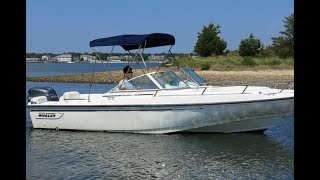 1995 Boston Whaler 17 Dauntless Dual Console [upl. by Sone]