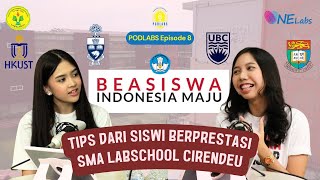 PODLABS Eps8  Persiapan Kuliah di Luar Negeri melalui Beasiswa Indonesia Maju [upl. by Ayatal315]