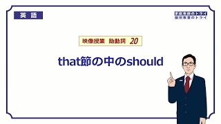 【高校 英語】 that節の中のshould② （8分） [upl. by Willock]