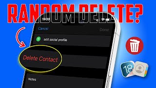 How to Fix iPhone Deleting Contacts Randomly After iOS 18 Update  iPhone Contact Delete Problem [upl. by Seyah]