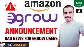 Egrow Latest Update  Egrow For Amazon  FBA Master Amazon [upl. by Irolam]