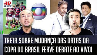 quotVOCÊS ACHAM que a TV GLOBO NÃO FOI CONSULTADA TODOS SABEM que a CBFquot TRETA na Copa do Brasil [upl. by Amir]