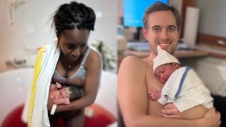 Our Birth Vlog  Natural Water Birth [upl. by Iht594]