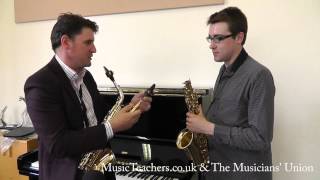 Saxophone Lesson Kevin Hanafin 6 Clean Tonguing Technique [upl. by Anderer]