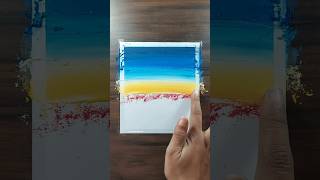 easy soft pastel scenery drawing shorts [upl. by Anelrac522]