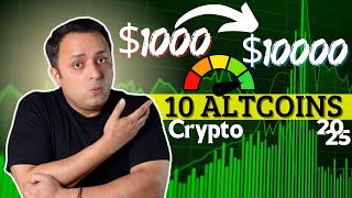 🤑 Top 10 Safest Crypto To 10x In Crypto Market By 202425 Bull Run 🚀 1000 Pump In These Altcoins 🚨 [upl. by Dex]