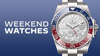 Rolex GMTMaster II Meteorite Pepsi — Reviews and Buying Guide for Patek JLC De Bethune and More [upl. by Salomone]