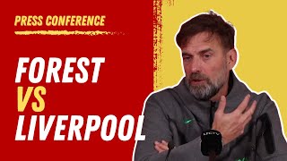 Nottingham Forest vs Liverpool  Jurgen Klopp PreMatch Press Conference [upl. by Enamart]