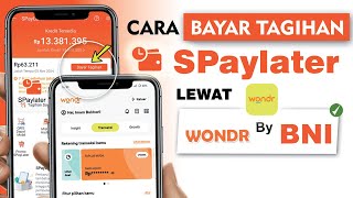 ✅ Cara Bayar SPaylater Lewat Wondr by BNI [upl. by Annaierb]