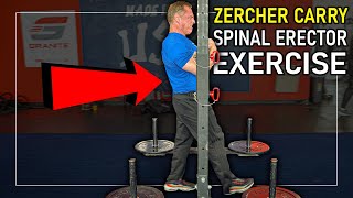 Zercher Carry quotTOP Secretquot Spinal Erector Exercise MUST TRY [upl. by Cohl]