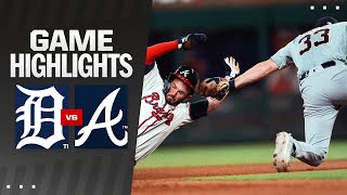 Tigers vs Braves Game Highlights 61724  MLB Highlights [upl. by Hach389]