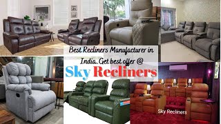 Multifunctional Recliners for Home Theater and Living Room by Sky Recliners with Virtual Exploring [upl. by Regan178]