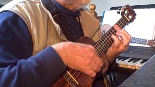 Rhinestone Cowboy  Solo Ukulele Colin Tribe on Leho [upl. by Kahle]