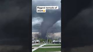 Biggest tornado of 2024 in Omaha ne [upl. by Eca]