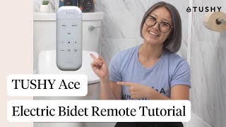 How to Use TUSHY Ace Remote Tutorial Basic and DoubleTap Functions [upl. by Guise]