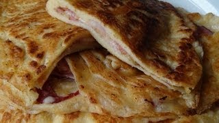 Pfannkuchen mit Speck und Käse [upl. by Schilit]