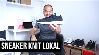 THE SNKRS  SNEAKERS KNIT BUATAN LOKAL [upl. by Aneer852]