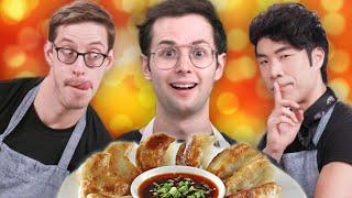 The Try Guys Cook Dumplings Without A Recipe [upl. by Voleta]