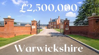 Damion Merry launches £2500000 Warwickshire mansion Luxury Property Partners [upl. by Aivila]