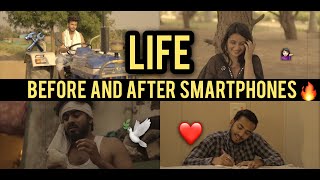 LIFE BEFORE AND AFTER SMARTPHONES   Elvish Yadav [upl. by Adair]