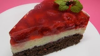 Tutorial HimbeerGrießTorte [upl. by Islaen166]