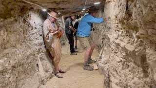 New Video March 2024 Exploring Underground At Saqqara In Egypt [upl. by Ahsial]