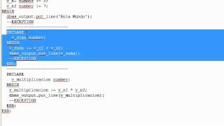 PLSQL Bloques anonimos y declarados Named vs Anonymous Blocks [upl. by Penoyer722]