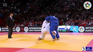 Judo 2013 Grand Slam Paris Riner FRA  Brayson CUB 100kg semifinal [upl. by Paul554]