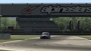 Assetto Corsa ksmercedes190evo2magione track [upl. by Hsirk190]