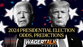 2024 Presidential Election Betting Odds amp Predictions  Trump vs Biden or Harris [upl. by Brittan]