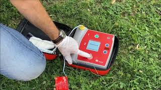 La rianimazione cardiopolmonare con defibrillatore [upl. by Dumond]