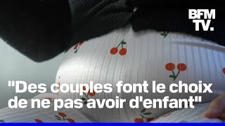 quotDes couples font le choix de ne pas avoir denfantquot la naissance est en baisse en France [upl. by Bryner155]