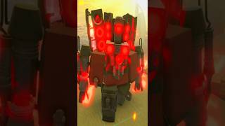 Overcharged Upgraded Titan Speakerman no Skibi Defense 35 skibidefense shorts roblox [upl. by Hayikaz]