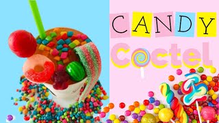 Como Hacer un 🍹COCTEL GRANIZADO  Candy 🍭 Coctel  en casa coctel para niños y niñas sin licor [upl. by Eidnew986]