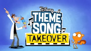 Theme Song Takeover  Dr Doofenshmirtz takes over Kiff  Phineas and Ferb amp Kiff  disneychannel [upl. by Egoreg]