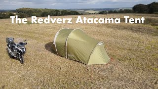 Redverz Atacama Tent for Motorcycle Touring HD 1080p [upl. by Yenwat]