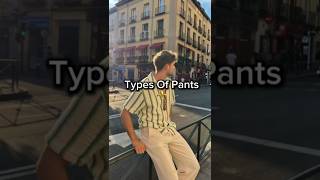 Type of pants for men look aesthetic😎 style pants mensstyle mensfashion outfit hack [upl. by Dorraj]