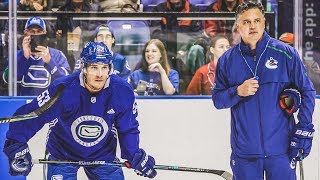 Canucks Training Camp  Behind the Scenes [upl. by Mure]