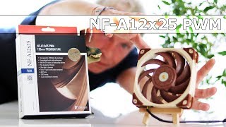 NFA12x25 PWM REVIEW de Noctua [upl. by Anilyx26]